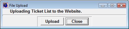 Upload Tickets To Website